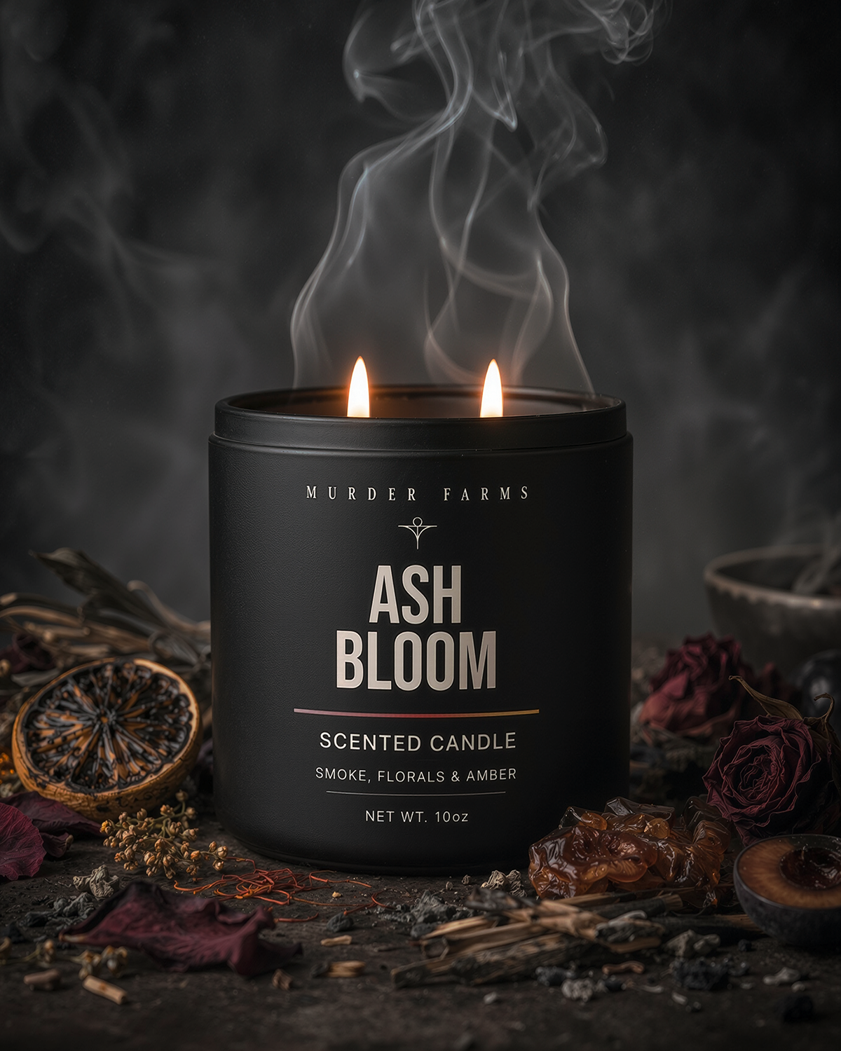 Ash Bloom Scented Candle